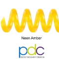 NEON-AMBER-PVC-SPIRAL-COIL-PLASTIKOIL